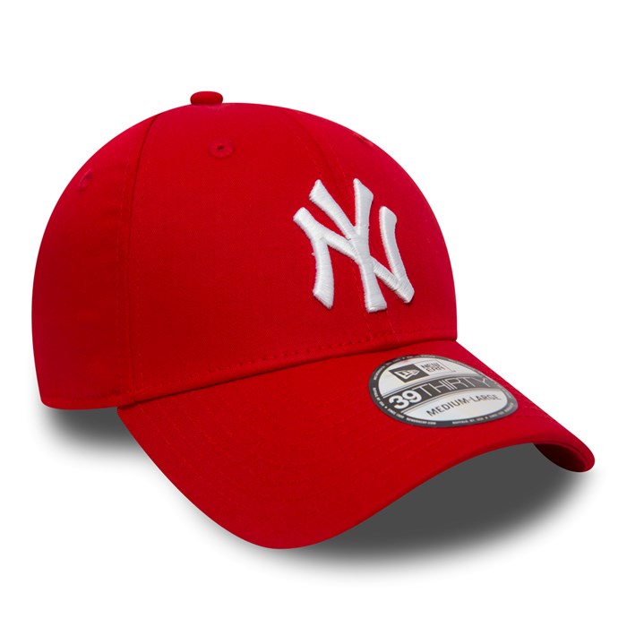 New York Yankees Essential 39THIRTY Lippis Punainen - New Era Lippikset Tarjota FI-053946